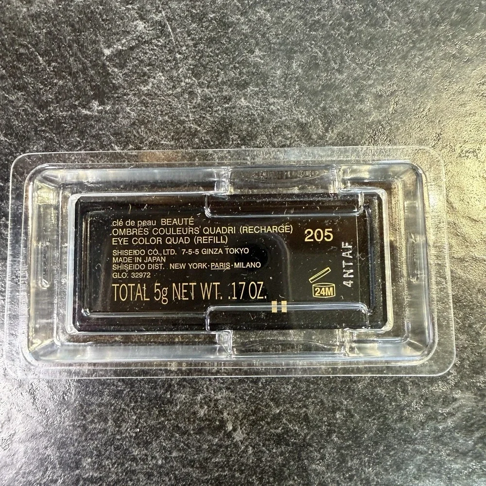 NEW Cle De Peau Shimmer Eye‎ Color Quad Refill Eyeshadow 205